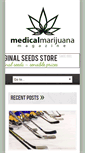 Mobile Screenshot of medicalmarijuanamagazine.com